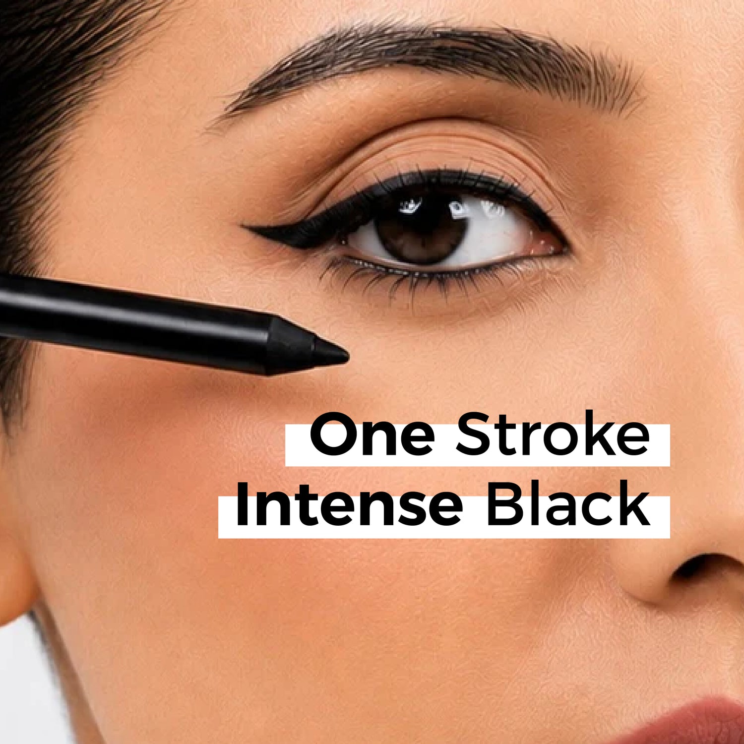 Waterproof black kajal pencil for bold eye definition
